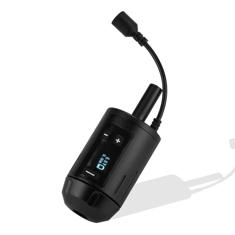 

Нескользящий алюминиевый сплав регулятор мощности татуировки магнитный интерфейс RCA зарядка через USB долговечный