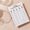6Pcs Yoga Chair Workout Charts 30 Day Chair Exercises Plan Poster For Travel Morning Working Family Friend Sports