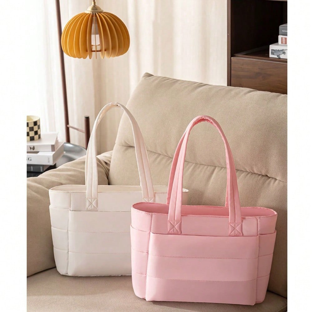 Tote Bag Women's Handbag Yoga Fitness Storage Bag Commuter Light Shoulder Bag