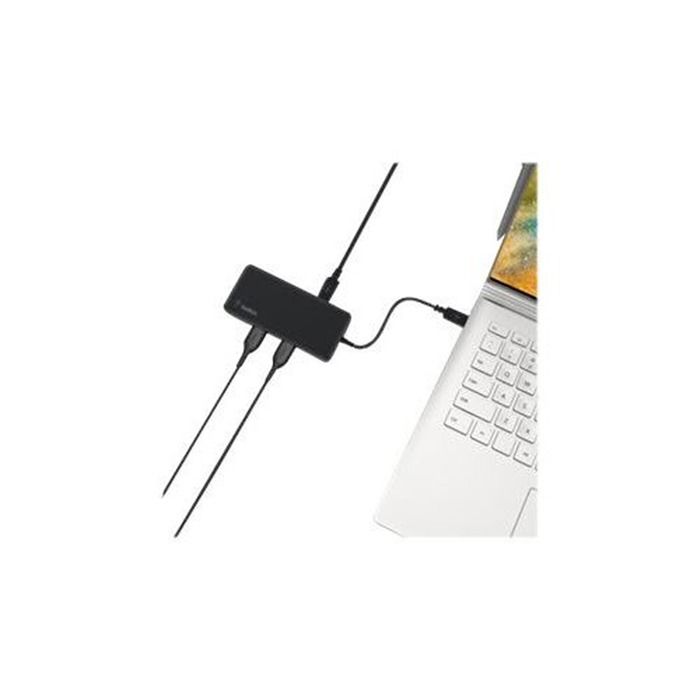 Adaptateur USB-C Belkin multiport 5-en-1 Noir