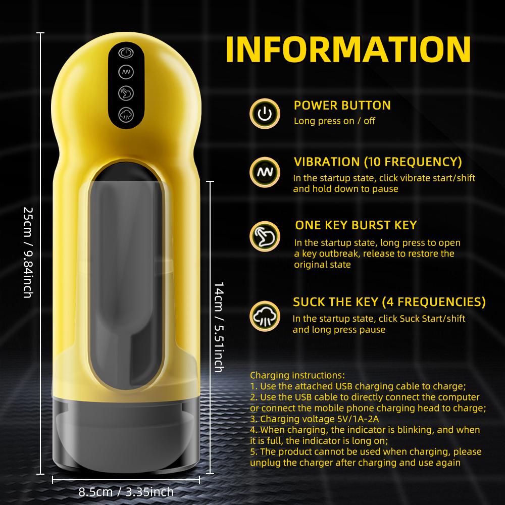 Bluetooth Automatic Male Masturbator Cup Blowjob Sucking Heated Pussy Sex Machine for Men APP Remote Control Penis Vibrator Toy