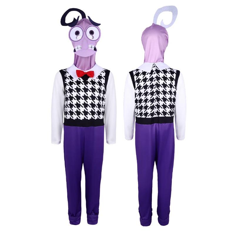 Anime Movie Inside out 2 Joy Cospaly Costume Envy Anxiety Ennui Cos Outfits For Adult Kids Halloween Stage Performance Costume