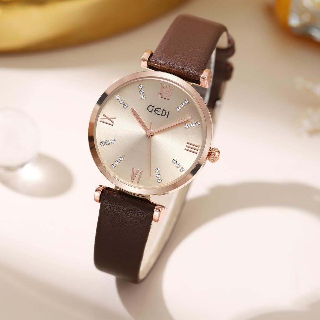 Light Luxury High-Value Women'S Watch Guangzhou Watch Women'S High-End Waterproof Quartz Watch
