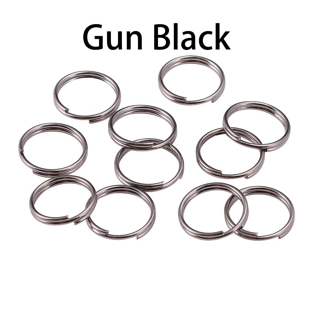 

20-200Pcs/bag 4-25mm Open Jump Rings Double Loops Split Rings Connectors For Diy Jewelry Making Findings Accessories Supplies 4mm X 200pcs