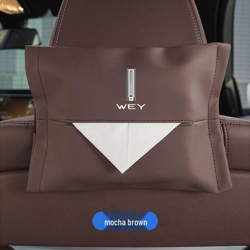 

Wey Brand Lanshan VV5 Gaoshan 8 VV6 VV7 Car Tissue Box - Premium Tissue Dispenser for Wey Cars Standard