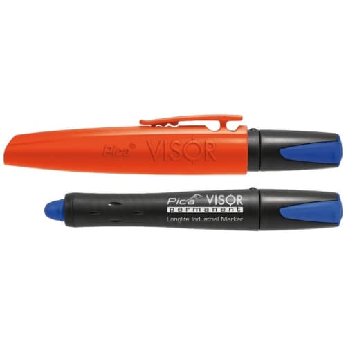 Pika Marker Permanent Multi-Marker "VISOR" Blue 99041