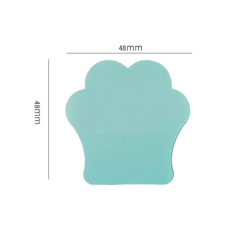 30/50sheets Light Color Transparent Pearlescent BOPP Sticky Notes Notebook Reading Highlights Label Writable Sticker To Do List Tab