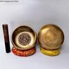 Nepalese Handmade Copper Bowl Buddha Sound Bowls Yoga Meditation Singing Bowl Set Sanskrit Meditate Music Therapy Tibetan Bowls