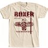 2026 Vintage Boxer Motorcycle Rider Flat Twin Engine Graphic Black Shortsleeve Tshirt For Kids Adults Biker Crew Neck Tee