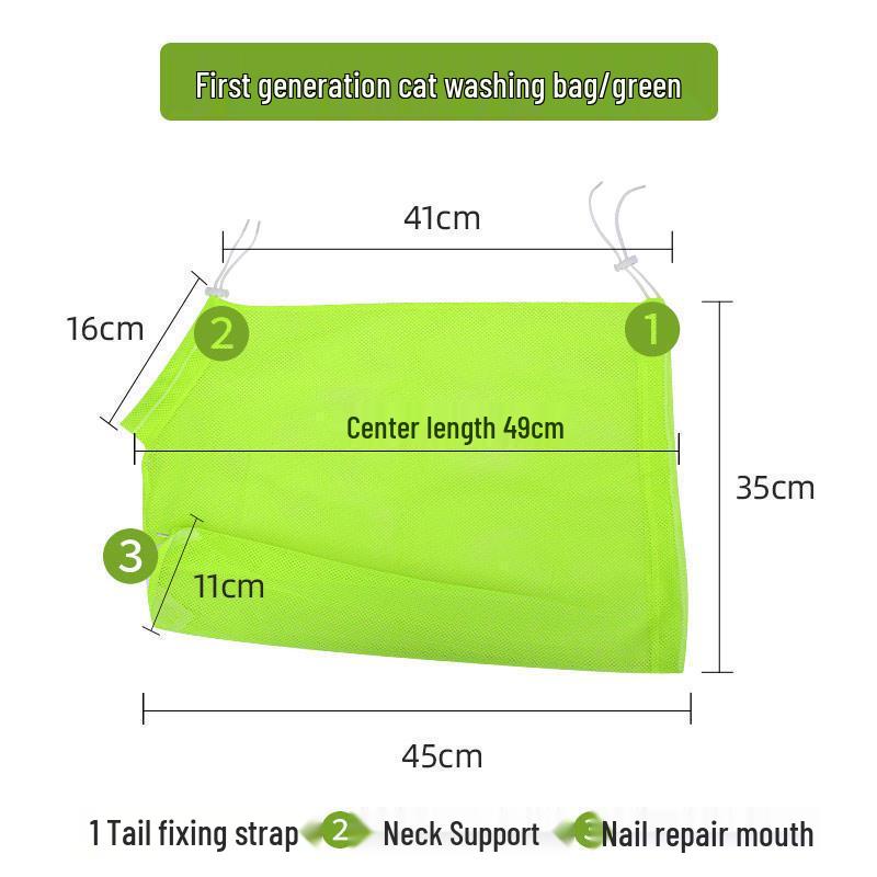 

Антицарапающая сумка для купания кошек с когтерезкой – Принадлежность для ухода за домашними животными
