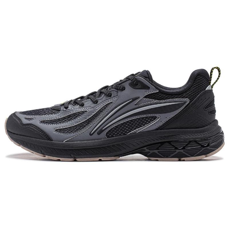 Li-Ning Men s Lightweight High-Resilience Low-top Running Shoes Shadow Grey ARXT021-3 40