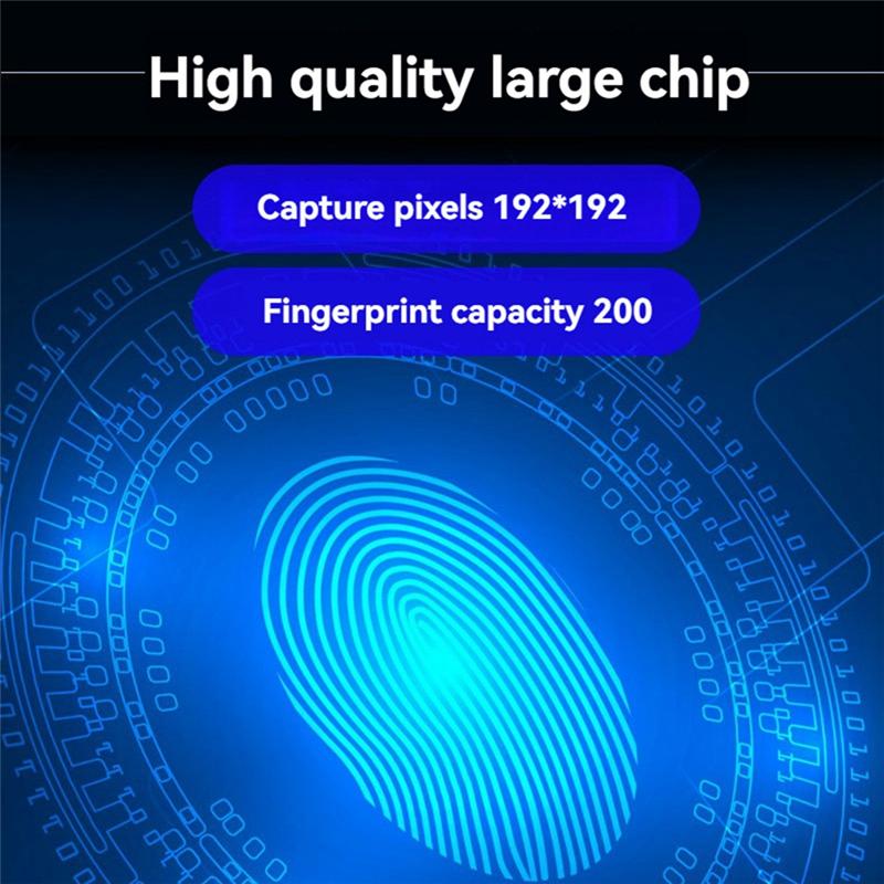 2025 Trend R503 RGB Ring Indicator Fingerprint Module Capacitive Fingerprint Module Sensor Scanner IP65 Waterproof