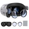 STARTRC Lens Protector Set Compatible with Meta Quest 3S Accessories Soft Lens Protector Cover Glasses Spacer with Blue Light Blocking Glasses for
