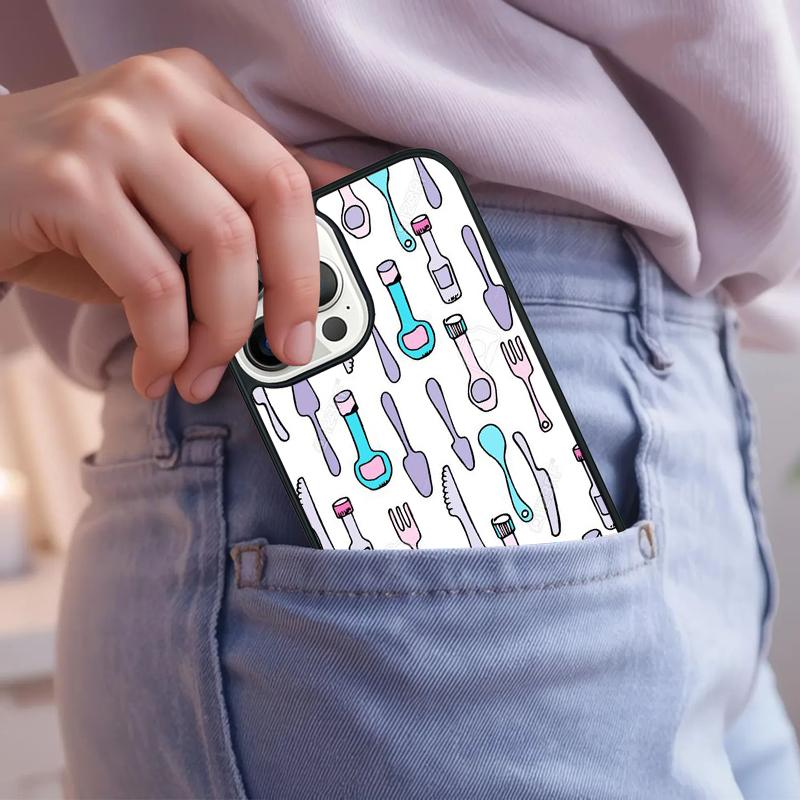 Baking Cooking Utensils Chef Phone Case For iPhone 17 Air 15 16e 14 13 Pro Max Coque 12 11 Pro Max PLUS cover