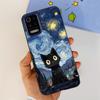 Para LG K52 2020 / LG Q52 2020 Funda Trasera Calavera Dragón Estilo Genial Dibujos Animados Carcasas Parachoques Bumper de Silicona Suave Negro Para LG K22 2020