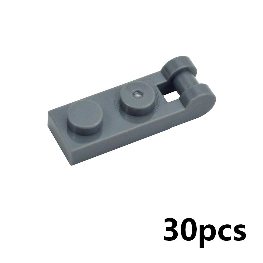 MOC Part Assemble Plate Special 1x2 with Handles Thin Brick Clip DIY Building Block Kid Toy Compatible 63868 92280 60478 18649