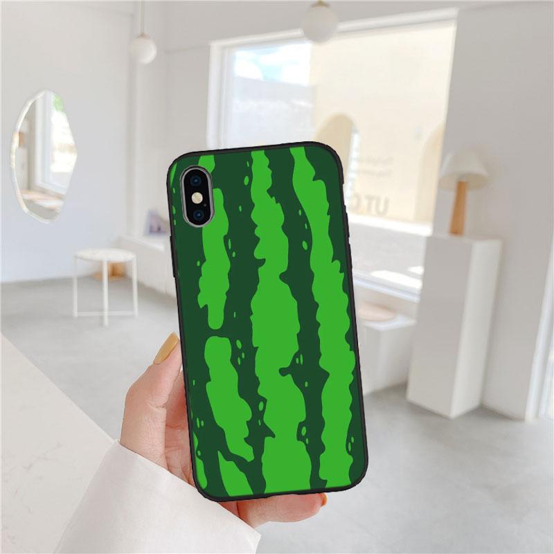 LO21 Étui Cartoon Fruit Pastèque pour Samsung A11 A12 A13 A15 A52S A53 A55 A56 A70 A71 A72 A73 F06 F16 F56 S10 Plus S10e
