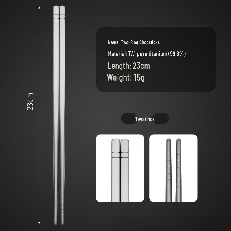 Yicang Food-Grade Titanium Chopsticks