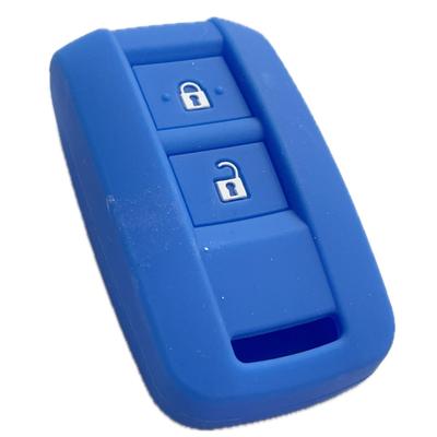 Silikon Schlüssellose Fernbedienung Abdeckung Kompatibel für Isuzu Elf Giga Blau