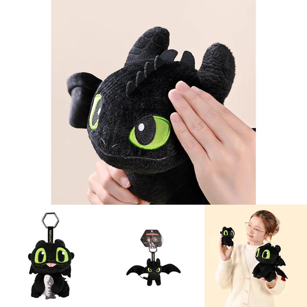 How To Train Your Dragon Nightfury Plush Toy With Embroidery Design For Collectors And Giftgiving