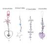 Trendy Phone Accessory Cute Phone Jewelry Dopamine Lovely Phone Pendants Alloy Acrylic Material Phone Charm for Phone