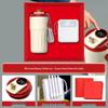 Business Gift Set: Stainless Steel Coffee Cup & Power Bank