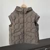Autumn and winter new down jacket vest vest women's short loose casual large size wide version sleeveless jacket jacket