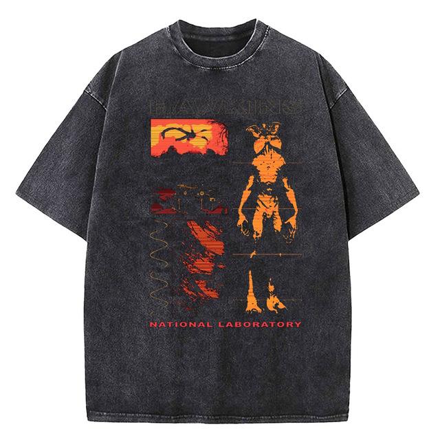 Demogorgon Hawkins Cotton T-Shirt M