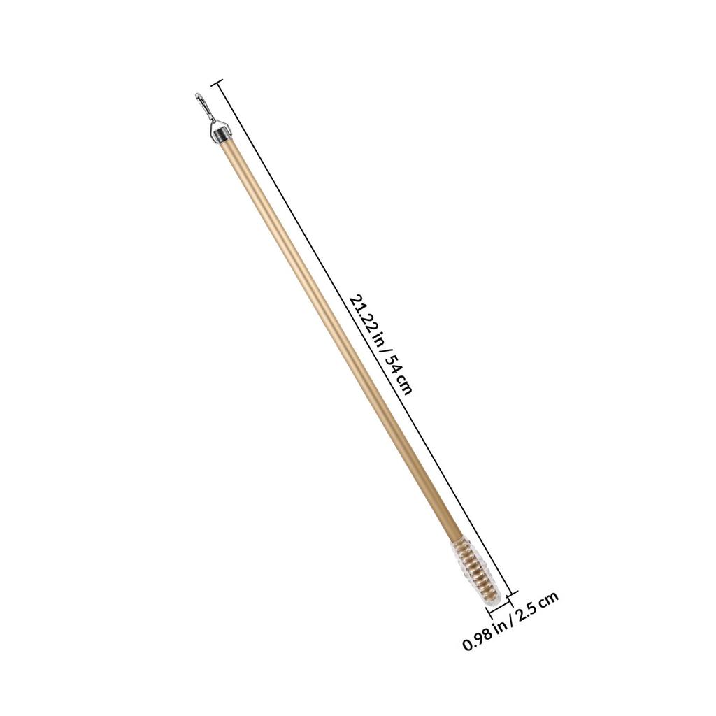 Aluminium Alloy Drapery Pull Rod Lightweight Sturdy Curtain Pull Wand Easy Operation Long Curtain Rod Drapery Wand