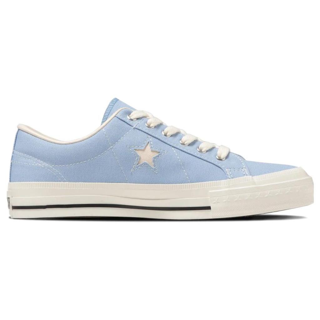 Converse One Star Vtg Canvas Comfortable Versatile Durable Low-Top Sneakers Unisex sneakers Blue 35200572