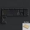 Xiaomi 133+ Keys Black Cherry Profile Double Shot Shine Through PBT Keycaps RGB Backlit Keycaps for Cherry Gateron MX Switches Keyboard