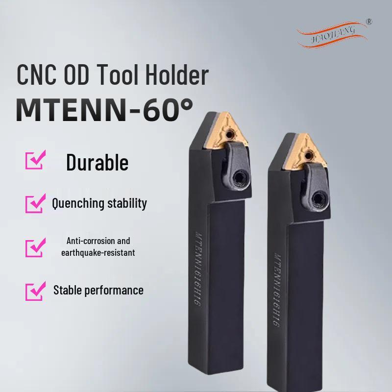 60° Triangular CNC Lathe Tool Holder - MTENN1616/2020/2525/3232/404