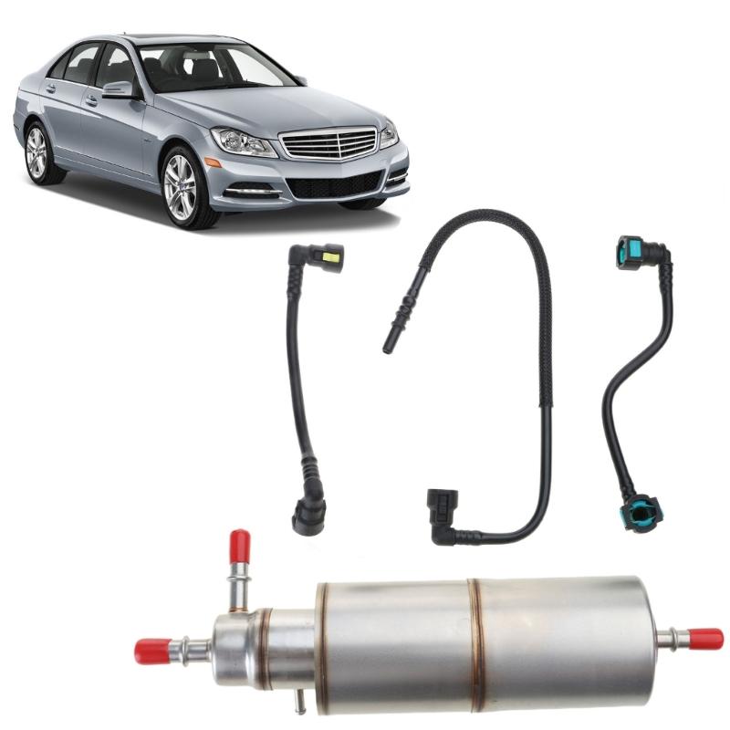 Accessorio per la riparazione del regolatore di pressione del filtro del carburante con tubo flessibile 1634770701 1634770501 per ML320 ML350 ML430 ML500