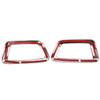 2pcs Interior Door Handle Panel Cover Trim Vehicle Inner Decoration Fit for   2016‑2020 2 Doors