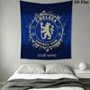 Custom Chelsea F.C Wall Hanging Printed Fabric Blanket Decorative Tapestries for Bedroom Living Room Home Decor