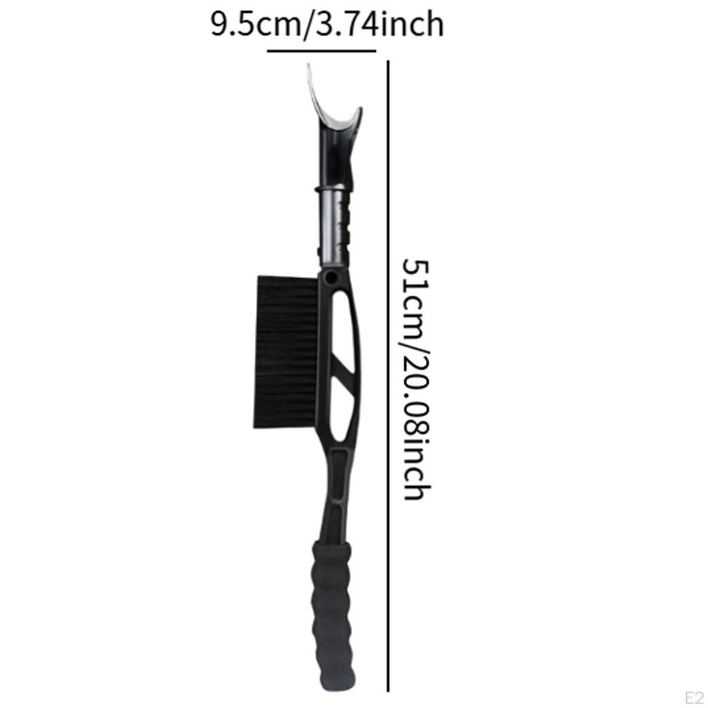 20inch Auto Windscreen Snow Brush Ice Remover Detachable Window Squeegee