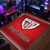 Crystal Velvet Rug Athletic Bilbao FC Print Custom Name Text Floor Mat Home Decor