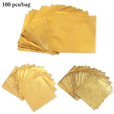 Wedding Party Supplies Gilded Decoration Package Paper Wrapping Paper Aluminum Foil Candy Chocolate