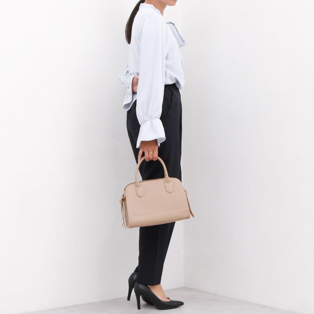 Perke Cowhide Square 2-Way Handbag 80-00-00030 Women's