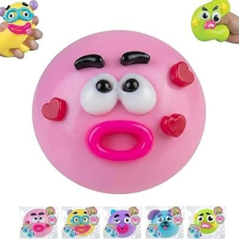 1Pcs Squishy Smushers Dog Face Slow Rising Squeeze Toy for Anxiety Stressed Hands