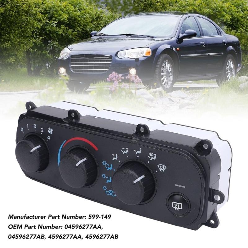 Advanced Temperature Control Module Low Noise Operation 599-149 4596277AA 04596277AA For Comfortable Driving Experience