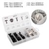 60Pcs Car Engine Protection Pan Clips Nut Pin Hardware Kit