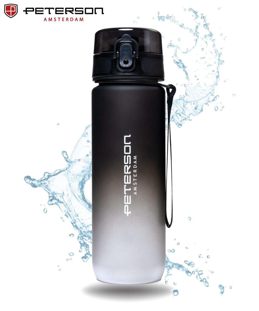 Bidon 750ml PTN HY-001-750-9515 Black-White