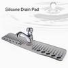 Kitchen Sponge Holder Faucet Splash Guard Multi-functional 24 Inch Sink Splash Guard Mat Silicone Draining Mat for Kitchen Sink
