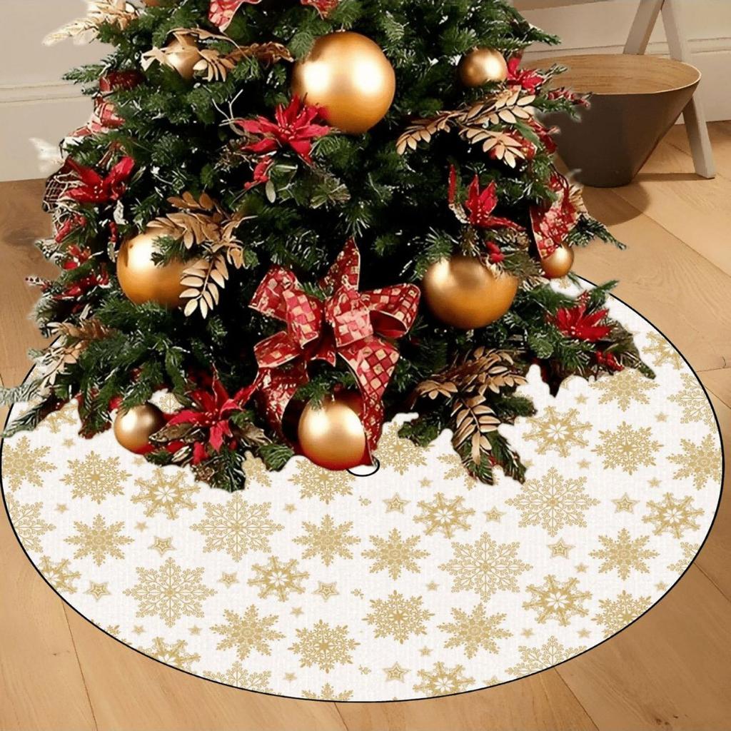 Carpet Indoor And Outdoor Floor Decoration Christmas Atmosphere Tree Skirt