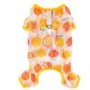 Hundekleidung Sommer Netz-Jumpsuit Pyjama Haustier Hund Einteiler Trainingsanzug Für Kleine Mittlere Hunde Dackel York Welpe Body Overalls L