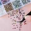 Glitter Finish Jelly Rhinestones Multicolor Flatback Gems Hot Diamond Art  for Glasses Decoration
