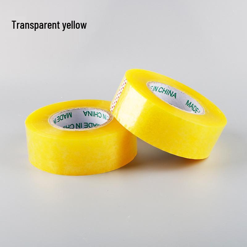 Extra Adhesive 6cm Beige Transparent Tape for Express Packaging and Sealing
