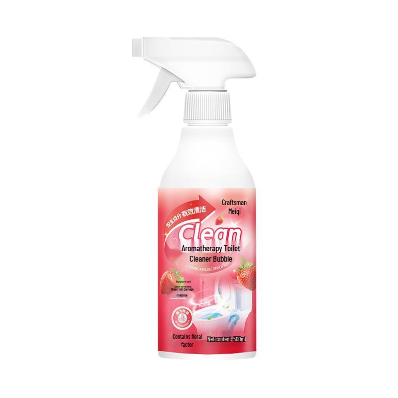 

Jiangmei Toilet Cleaning Foam: Removes Urine Scale & Yellow Stains, Deodorizes & Provides Long-Lasting Fragrance.
