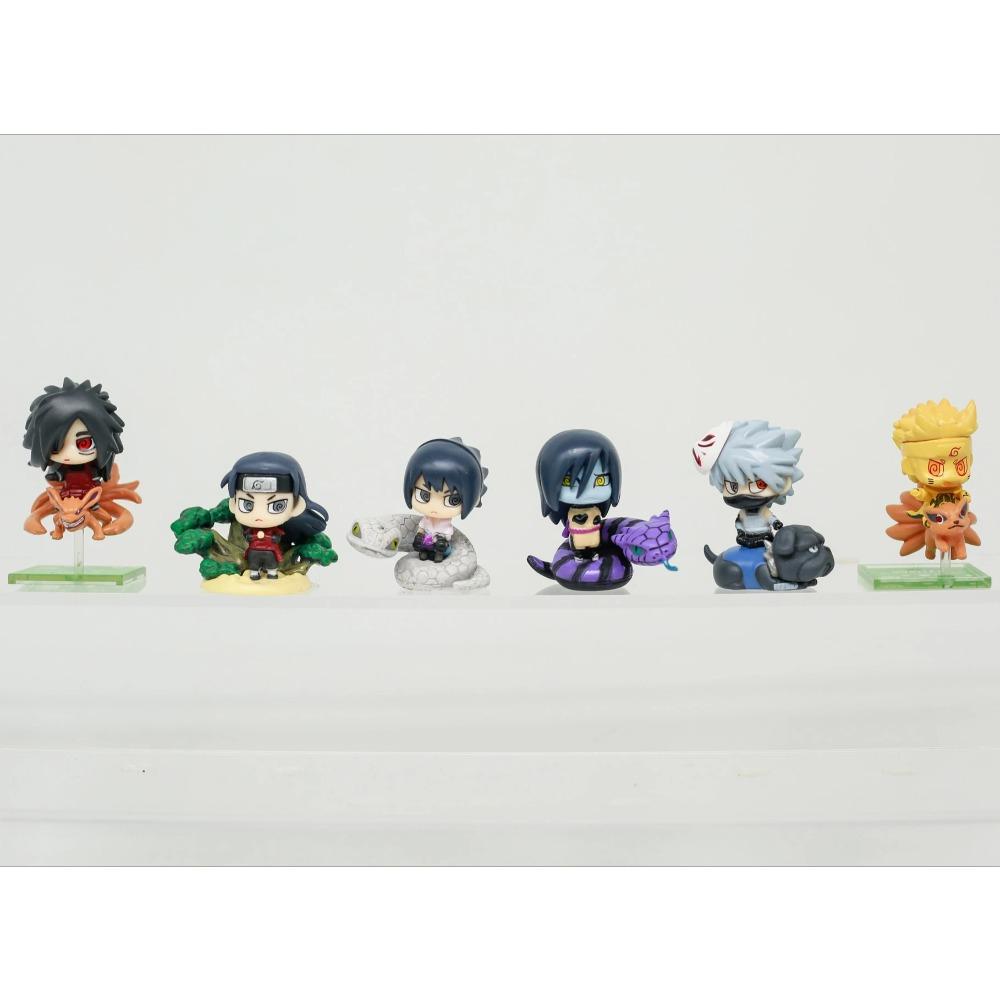 Action Figure Uchiha Madara Senju Hashirama Hatake Kakashi Uchiha Madara Orochimaru Model Collection Ornament Children Gifts